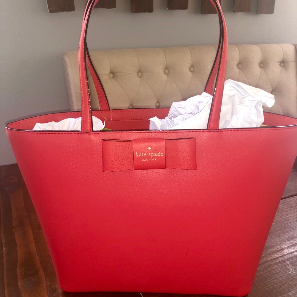 NEW Kate Spade Robinson Street Bow Leather Ellis